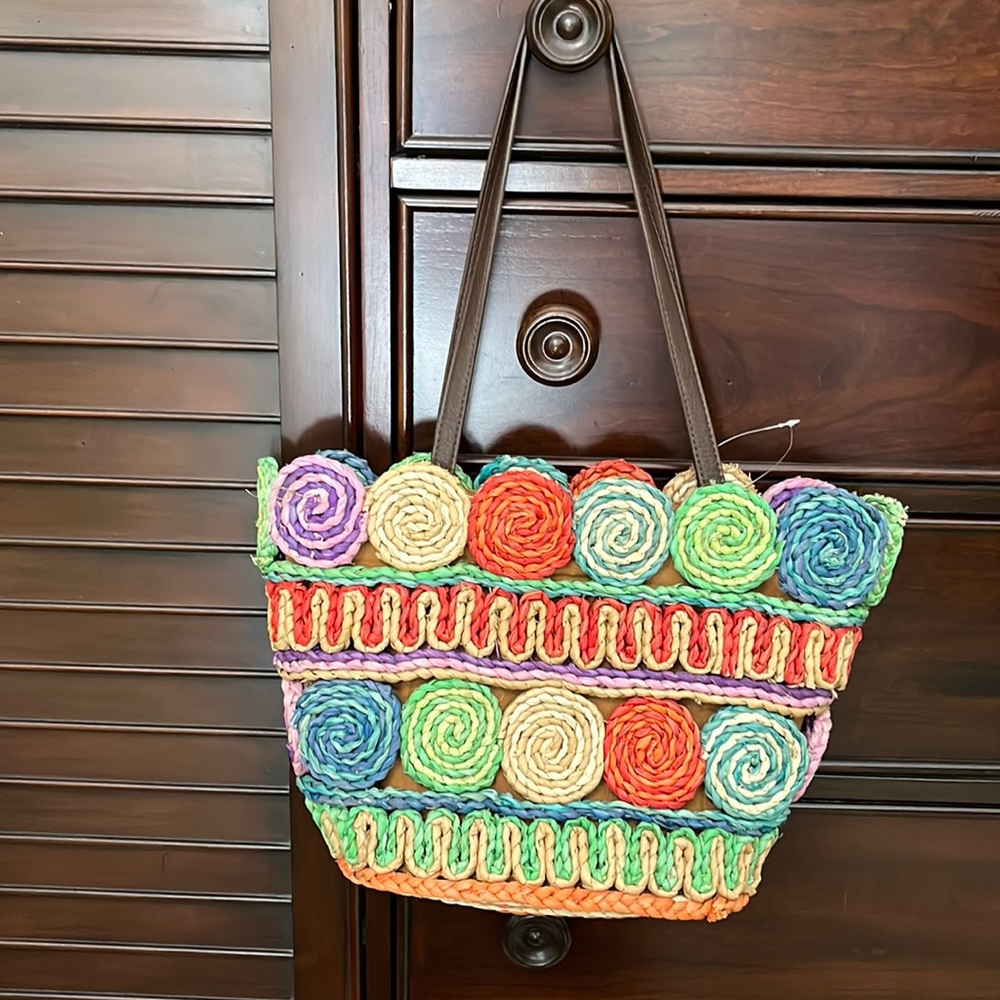 Summer Beach Bag Multi Colored - image 1